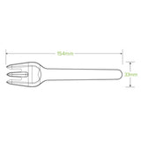 15cm Plant Fibre Fork