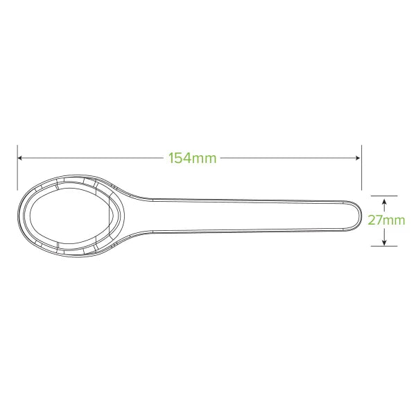 15cm Plant Fibre Spoon