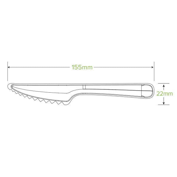 15cm Plant Fibre Knife