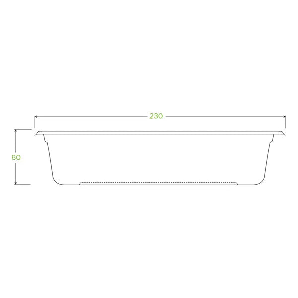 1,000ml Plant Fibre Tray