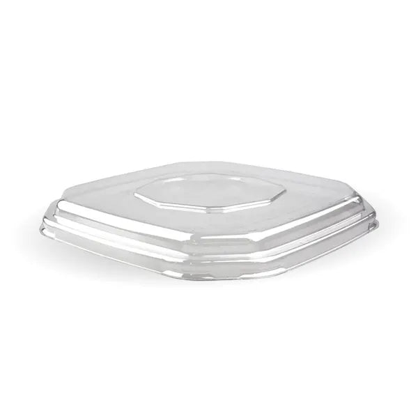 500 & 750ml Clear RPET Octa Takeaway Lid