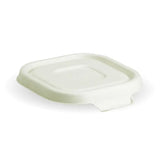 280-630ml White Plant Fibre Takeaway Lid