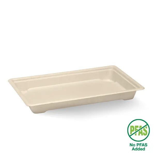 Large Plant Fibre Sushi Tray