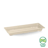 Long Plant Fibre Sushi Tray