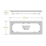 Long Plant Fibre Sushi Tray