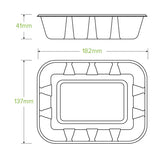 500g Plant Fibre Produce Tray