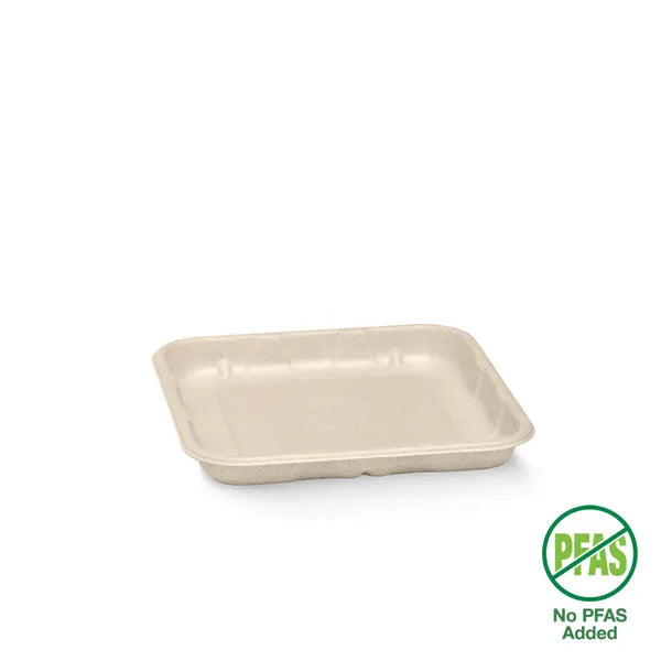 14x14x2cm / 5x5" Plant Fibre Produce Tray