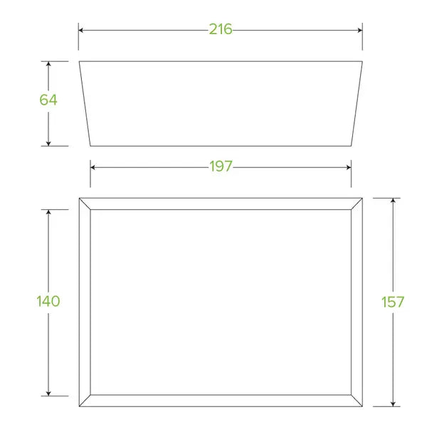 Large BioBoard Lunch Box