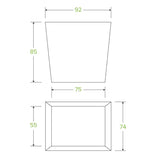 480ml / 16oz BioBoard Noodle Box