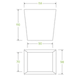 960ml / 32oz BioBoard Noodle Box