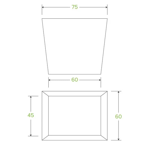 240ml / 8oz BioBoard Noodle Box