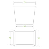 240ml / 8oz BioBoard Noodle Box