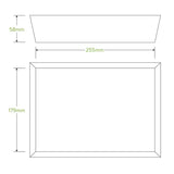 Bioboard White Tray #5