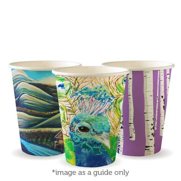 390ml / 12oz (90mm) Art Series Single Wall BioCup