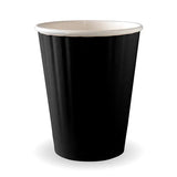 390ml / 12oz (90mm) Black Double Wall BioCup