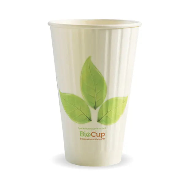 460ml / 16oz (90mm) Leaf Double Wall BioCup