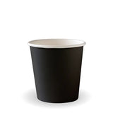 120ml / 4oz (63mm) Black Single Wall BioCup