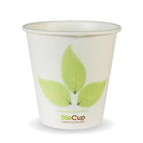 230ml / 6oz (80mm) Leaf Single Wall BioCup