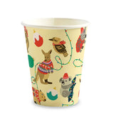 280ml / 8oz (80mm) Christmas Single Wall BioCup