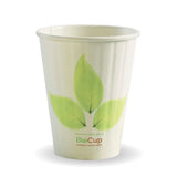 255ml / 8oz (80mm) Leaf Double Wall BioCup