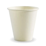 280ml / 8oz (90mm) White Single Wall BioCup