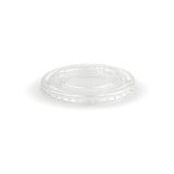 90mm Clear PET Flat Cold Paper BioCup Lid