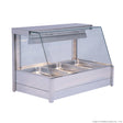 Bonvue Angled Countertop Wet and Dry Bain Marie - Cafe Supply