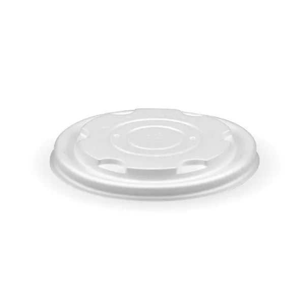 250ml / 8oz White PLA BioBowl Lid