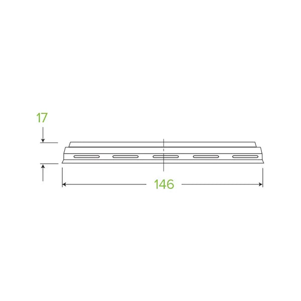 600 & 700ml Clear Wide BioBowl Lid