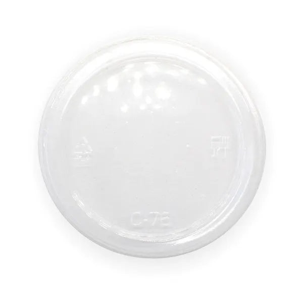 60-280ml Flat Clear BioCup Lid