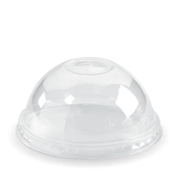 300-700ml Dome X-Slot Lid Clear BioCup Lid