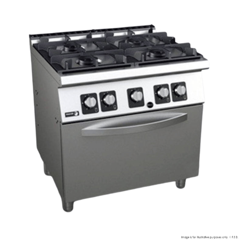 4 Burner Gas Range with Gas Oven – C-G741H