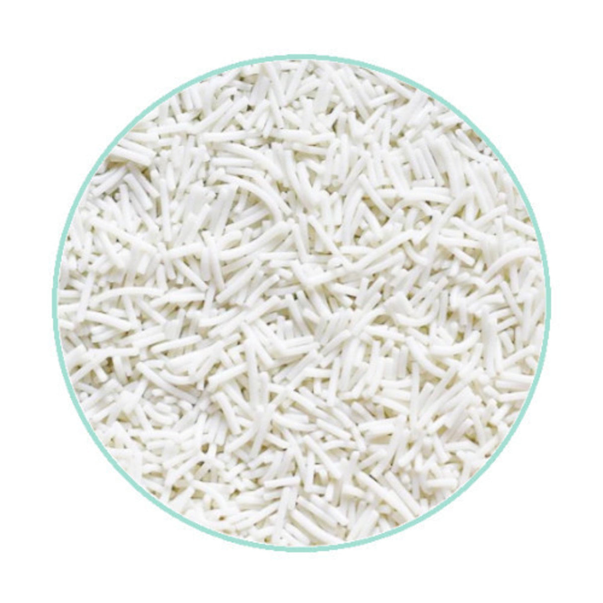 Sprinkles White (1kg bag)