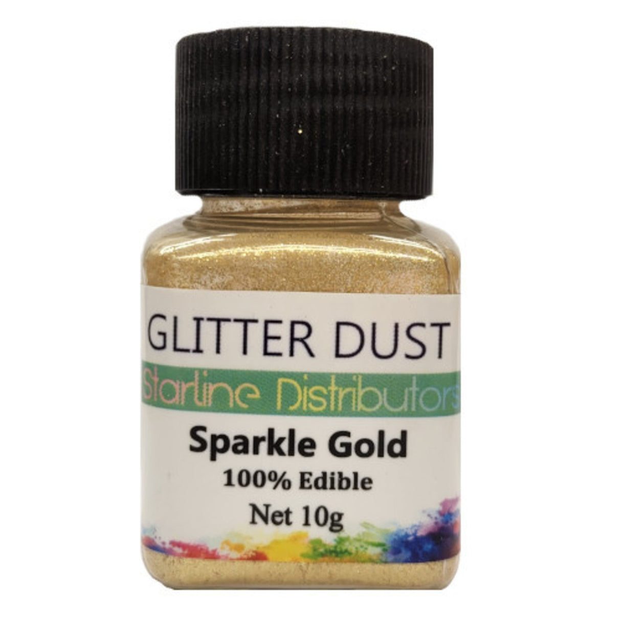 Glitter Dust - Sparkle Gold 10gm (100% Edible)