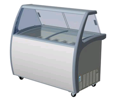 Ice-Cream Scooping Freezer