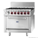 Gasmax 6 Burner With Oven Flame Failure GBS6TSLPG