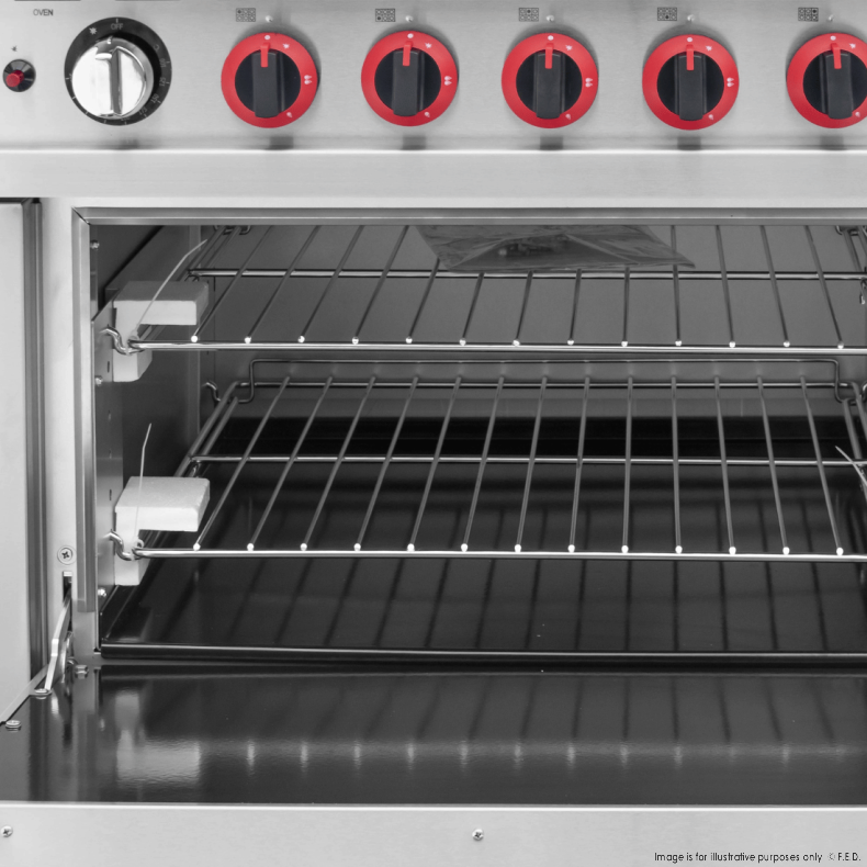 GBS6T Gasmax 6 Burner With Oven Flame Failure