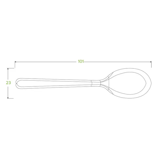 10cm / 4" PLA Tea Spoon