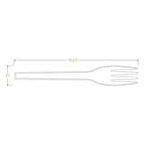 15cm / 6" PLA Fork