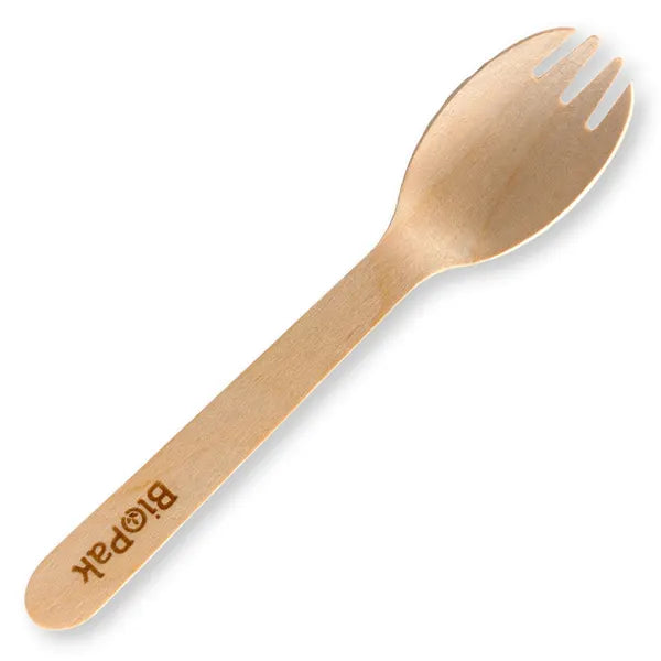 16cm Wood Spork