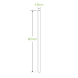 4.5mm Cocktail Green BioStraw