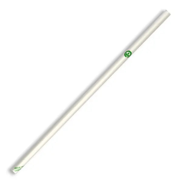 6mm Regular White BioStraw