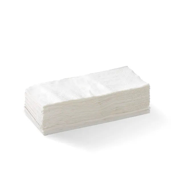 1-Ply 1/8 Fold White Lunch BioNapkin