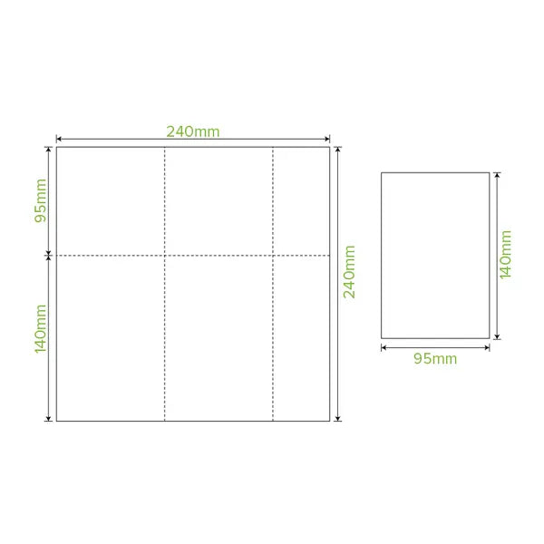 E-Fold Tall 1-Ply Natural Dispenser BioNapkin