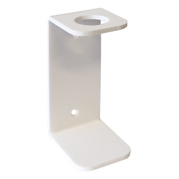 White Acrylic Wall Bracket - Single