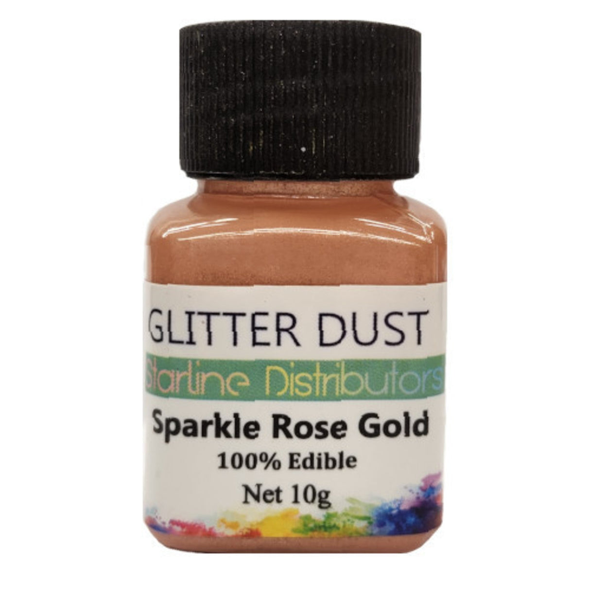 Glitter Dust - Sparkle Rose Gold 10gm (100% Edible)