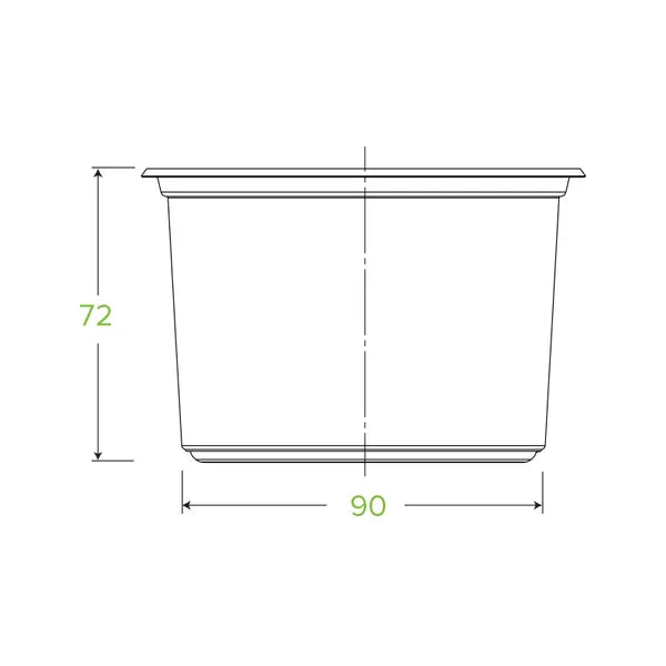 500ml Clear BioBowl