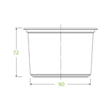 500ml Clear BioBowl