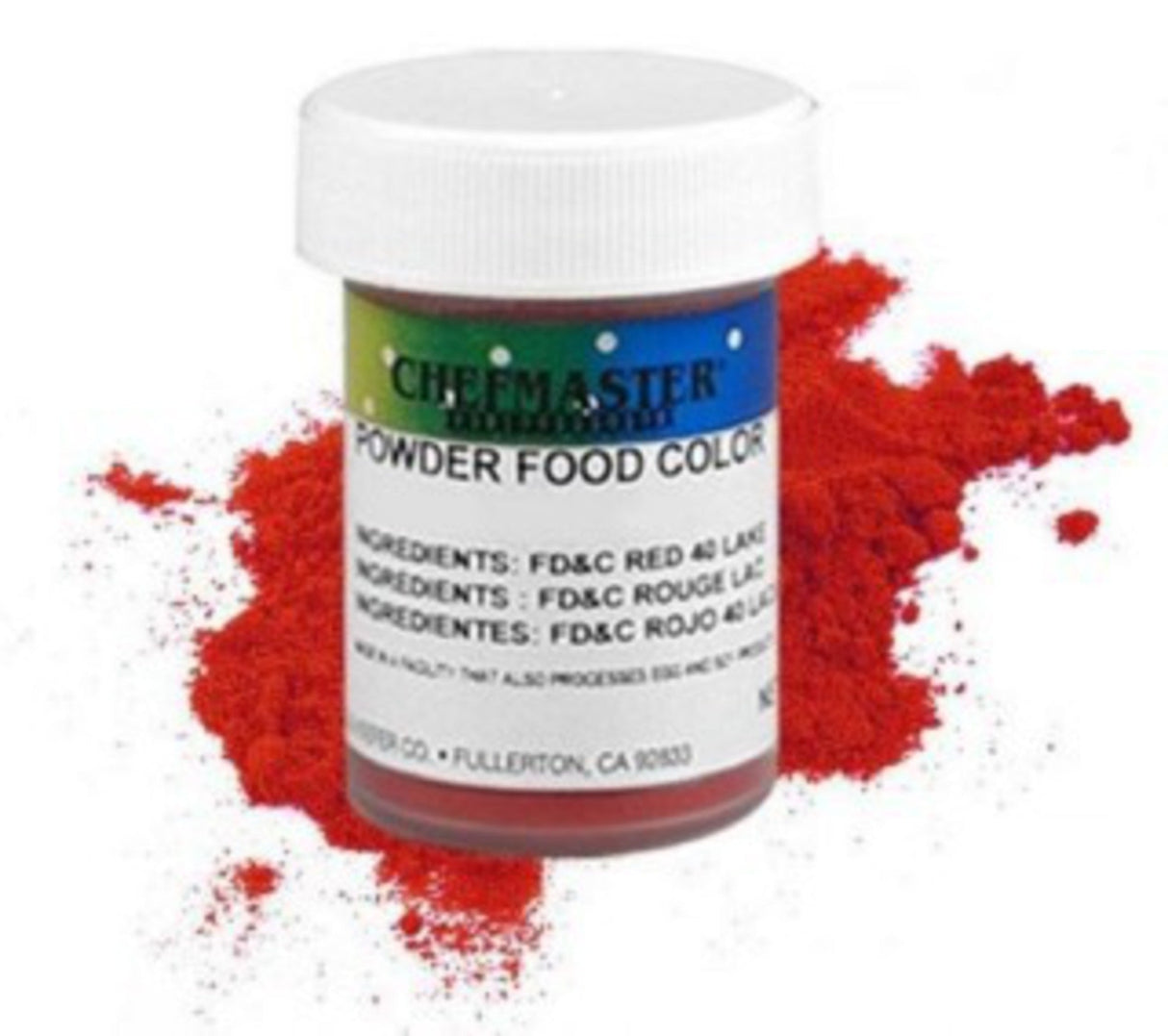 Chefmaster Powder Colour Red 3g