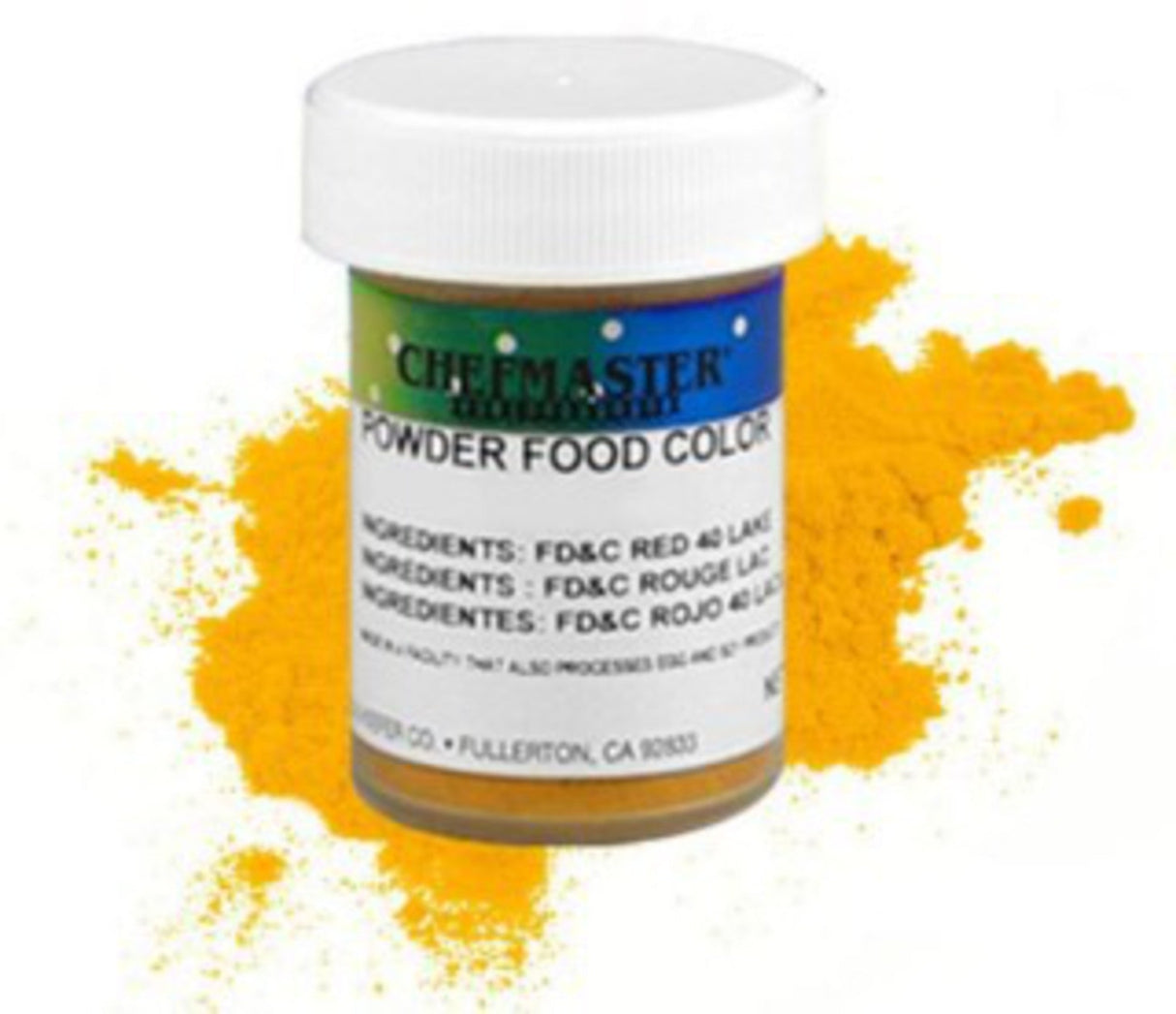 Chefmaster Powder Colour Yellow 3g